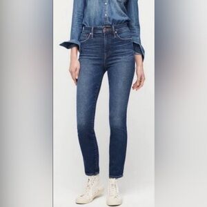 J Crew | Point Sur Denim Skinny Jeans | Dark Wash | 27